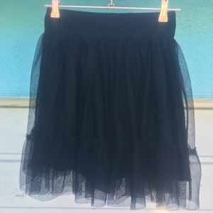 American Rag black tulle skirt